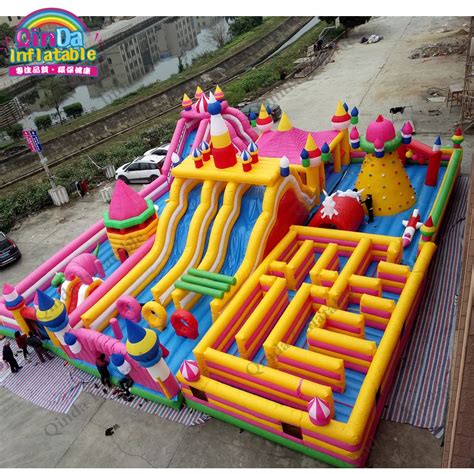 Commercial outdoor giant inflatable bouncy playground, inflatable ...