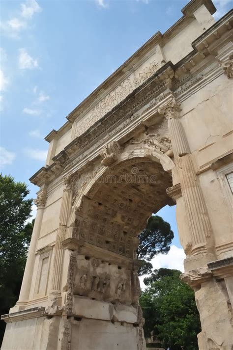 Gates in ancient rome stock photo. Image of romans, blue - 6027064