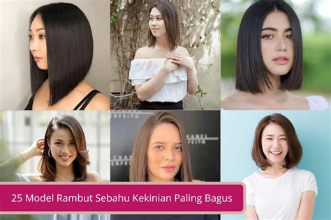 25 Model Rambut Sebahu Kekinian Paling Bagus di 2023 - Declip