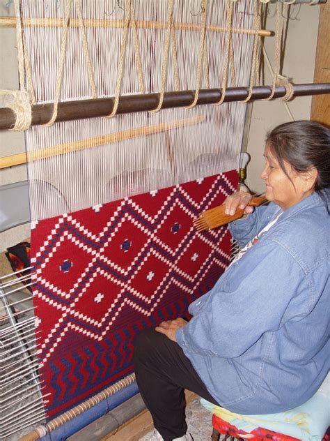 loom navajo http://navajorug.com/churro-1392-navajo-serape-jalucie-marianito/ | Navajo weaving ...