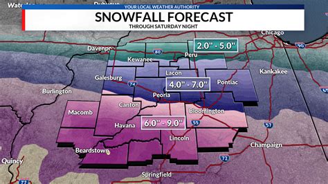 Accumulating Snow to Return to Central Illinois This Weekend