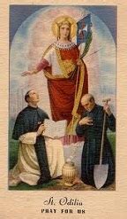 St. Odilia Prayer- Patron Saint of eye afflictions, blindness