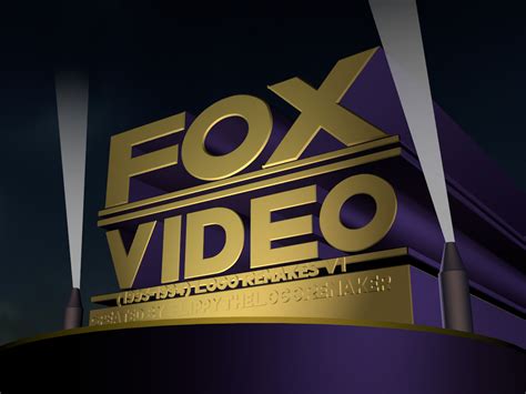 Fox Video (1993-1994) logo remakes V1 by Luiscamus on DeviantArt