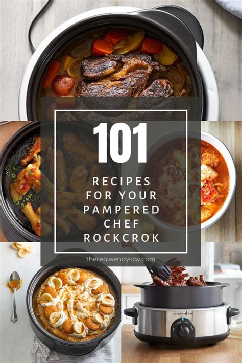 101 Things to Make in Your Pampered Chef Rockcrok - Wendy Emerson | Pampered chef recipes, Chef ...