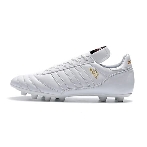 adidas Copa Mundial FG K-Leather Football Shoes Full White