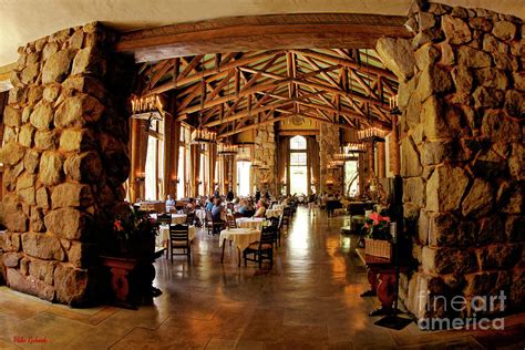 The Ahwahnee Dining Room In The Ahwahnee Hotel Yosemite Photograph by ...