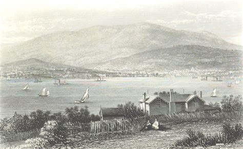 Hobart Town, Tasmania 1873 | Australia history, Hobart, Tasmania