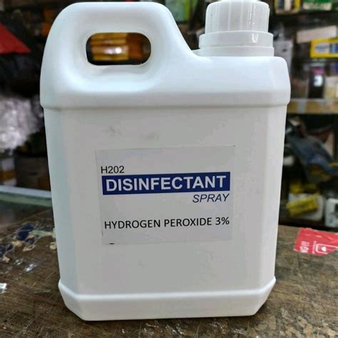 Jual H202 disinfectant spray hydrogen peroxide 3 persen di Lapak tb andalas | Bukalapak