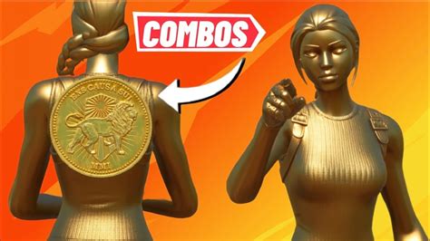 THE BEST COMBOS FOR *NEW* LARA CROFT SKIN (GOLD ANNIVERSARY EDIT STYLE)! - Fortnite - YouTube