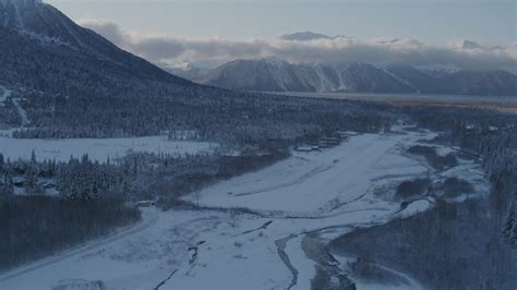 Girdwood Airport, Alaska Aerial Stock Footage and Photos - 1 Result | Axiom Images