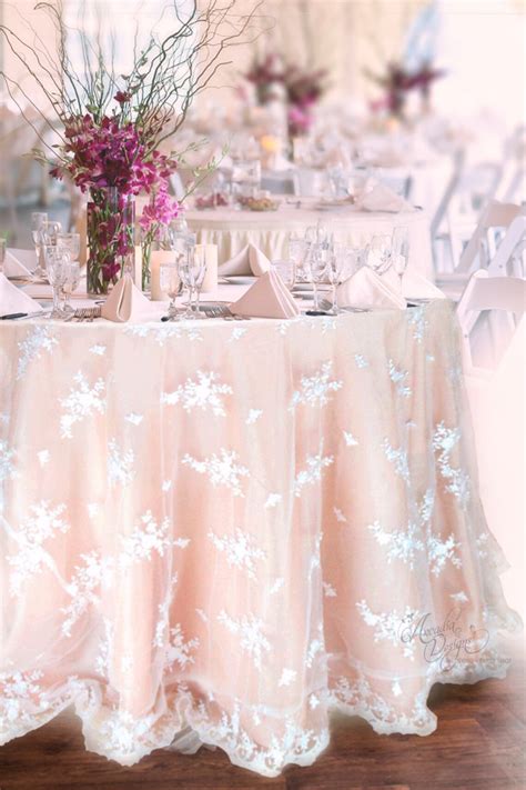 Lace Tablecloth MADE TO ORDER White Lace Overlay and Satin - Etsy