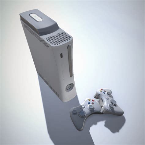 White Gaming Console