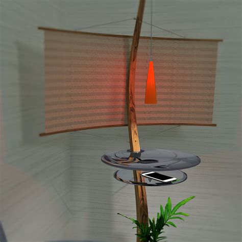 “Velum” screen lamp