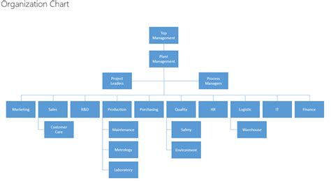 It Roles And Responsibilities Chart