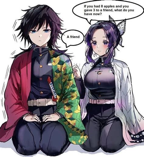 Kimetsu No Yaiba |Comics & Doujinshis| {PT III} English - Giyuu & Shinobu |A Friend| | Anime ...