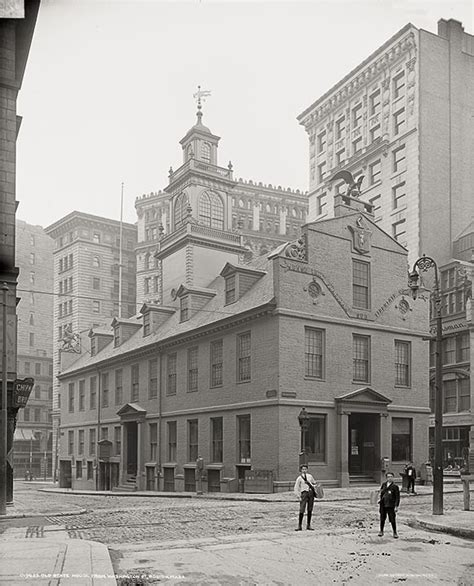 Old State House, Boston, c1903, Vintage Photo | Boston pictures, Boston history, Pretty places