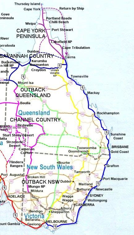 East Coast Australia Map East Coast Map, East Coast Road Trip, Coast ...