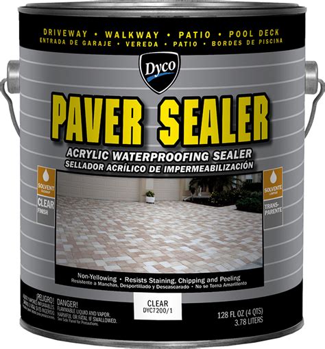 Dyco® PAVER SEALER™ | Solvent Based Acrylic Waterproofing Sealer – Dyco ...