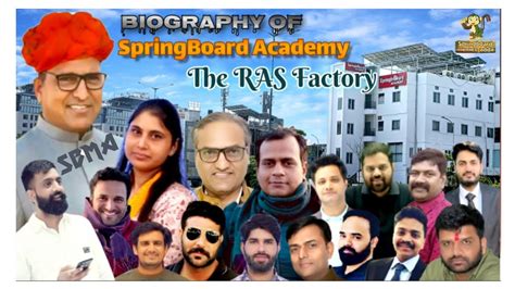 springboard biography || SpringBoard Academy Jaipur || biography by sbma || coaching for ras ias ...