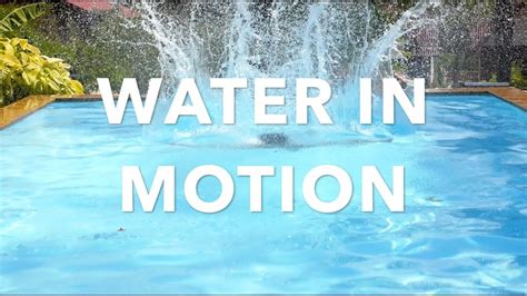 Water Sound Effects Library - YouTube