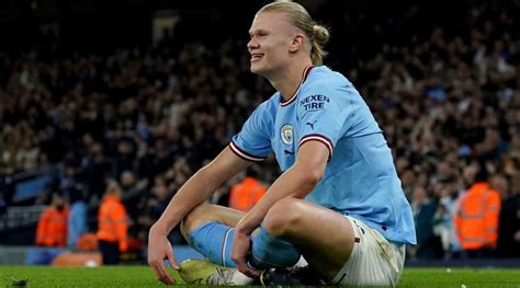 As Erling Haaland breaks goals record, Pep Guardiola issues warning | Football News - The Indian ...