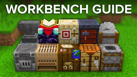 Minecraft Ultimate Every Workbench Guide - YouTube