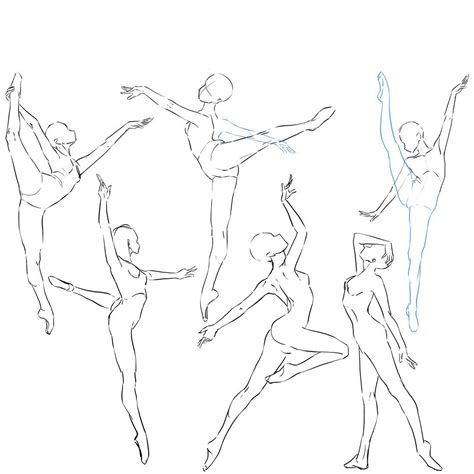 Drawing Dancing Pose