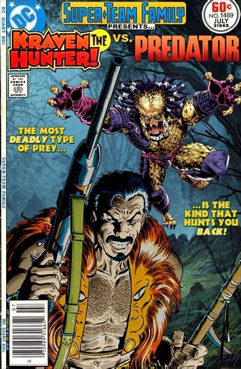 Super-Team Family: The Lost Issues!: Kraven the Hunter Vs. Predator ...