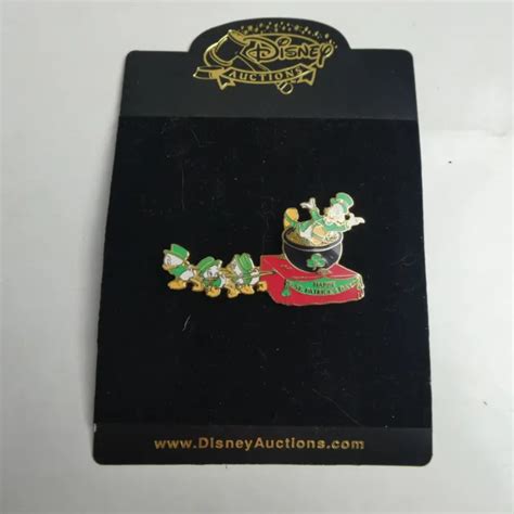 DISNEY PIN 45436 Auctions St. Patrick's Day Parade Set Uncle Scrooge ...