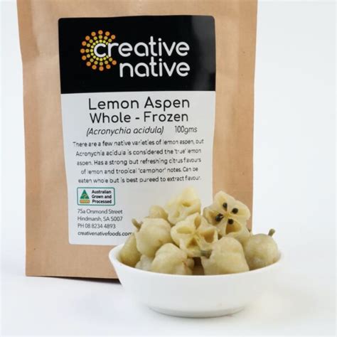 Lemon Aspen Frozen 100g | Creative Native Foods