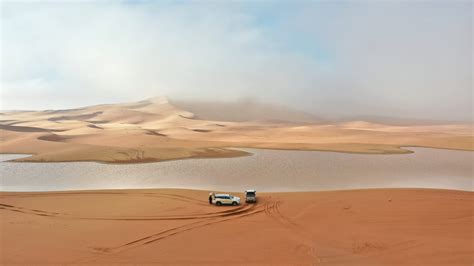 In Saudi Arabia, a photographer documents a magical scene of lakes in ...