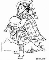 Scotland  Coloring Pages For Kids Books sketch template