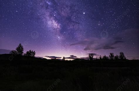 Background Fotografi Pemandangan Malam Dari Langit Bintang Galaksi, Galaksi, Langit Berbintang ...