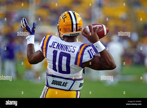 Louisiana, US. 18th Oct, 2014. LSU Tigers quarterback Anthony Jennings ...