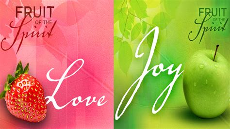 Fruit of the Spirit: Love, Joy (Galatians 5) - Logos Christian Family Church