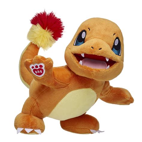 Pokemon Build-A-Bear Workshop Line Catches The Lovable Charmander ...