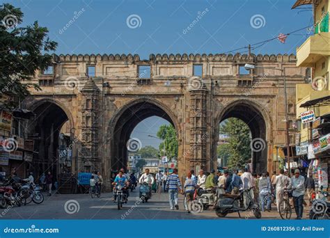 Teen Darwaza, Which is a Historical Gateway on the East of Bhadra Fort ...