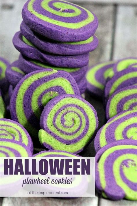 How to Make Halloween Pinwheel Cookies • The Simple Parent