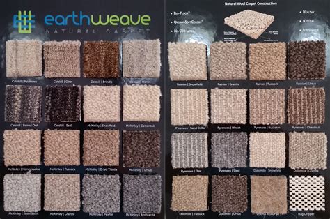 Earth Weave Carpet/Rug* Samples Kit