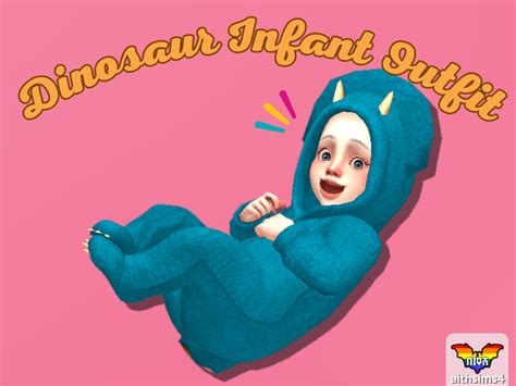 Dinosaur Infant Outfit - The Sims 4 Create a Sim - CurseForge