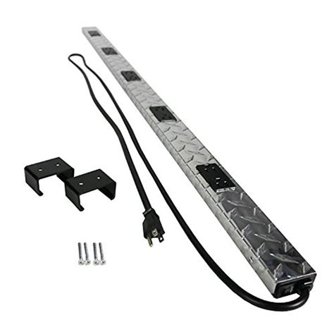 Legrand Wiremold Plugmold Tough 4 ft. 10-Outlet Power Strip with ...