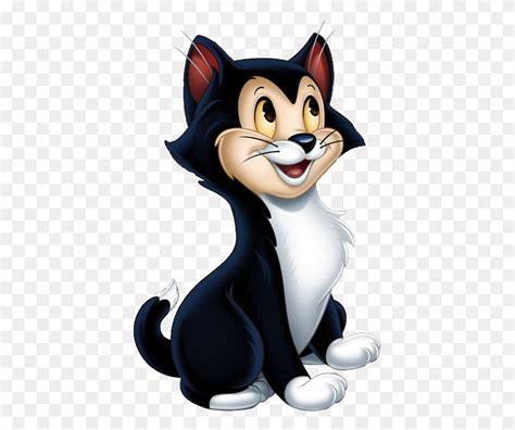 Figaro Pinocchio, Disney, Pinocchio - Tuxedo Cat Clipart - FlyClipart