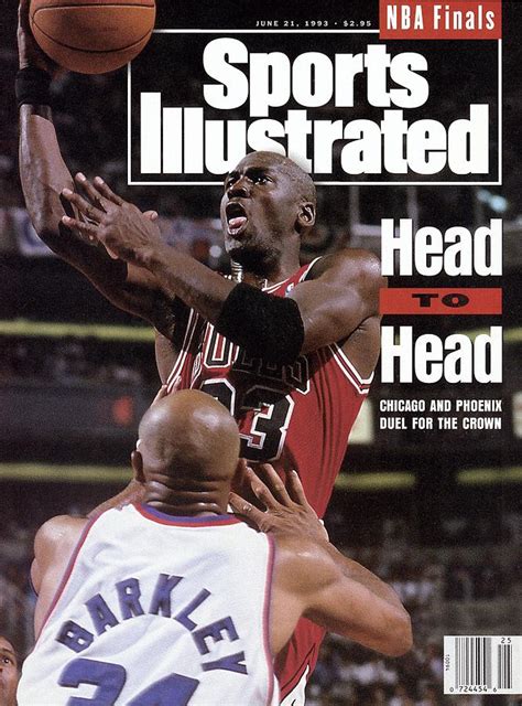 Chicago Bulls Michael Jordan, 1993 Nba Finals Sports Illustrated Cover by Sports Illustrated