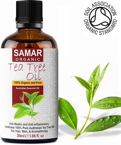 Tea Tree Oil - Premium Quality 100% Pure and Certified Organic ...