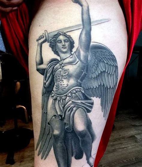 155+ Saint Michael Tattoos: Everything You Need to Learn! (with Meanings) - Wild Tattoo Art