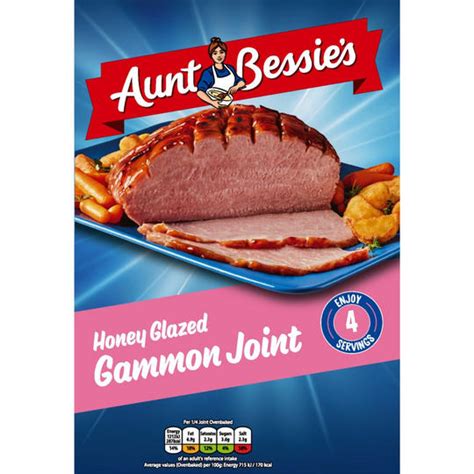 Aunt Bessie’s Honey Glazed Gammon Joint 1kg | Pork & Gammon | Iceland Foods