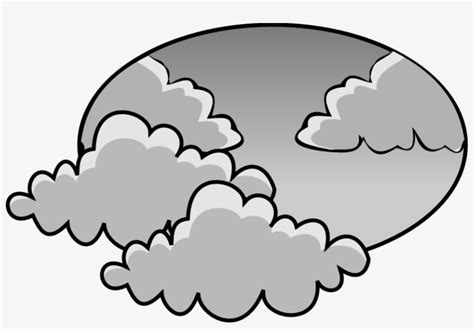 Dark Clipart Cloudy - Cloudy Day Clip Art - 834x542 PNG Download - PNGkit