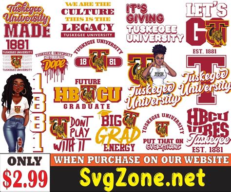 Tuskegee University Svg HBCU Svg Collections HBCU Svg - Etsy