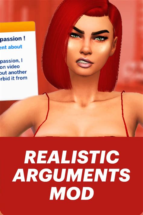 Have REALISTIC ARGUMENTS in The Sims 4 with this MOD | Sims 4 teen, Sims 4 jobs, Sims 4 expansions