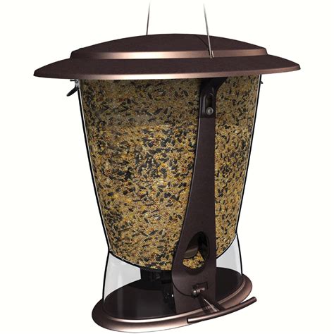 Squirrel-Proof X-2 Seed Feeder Metal Bird Feeders, Wild Bird Feeders, Bird Cages, Bird Supplies ...